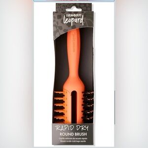 Strawberry Leopard Hair Brush